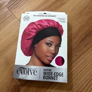 REVOLVE Satin Wide-Edge Bonnet - Pink